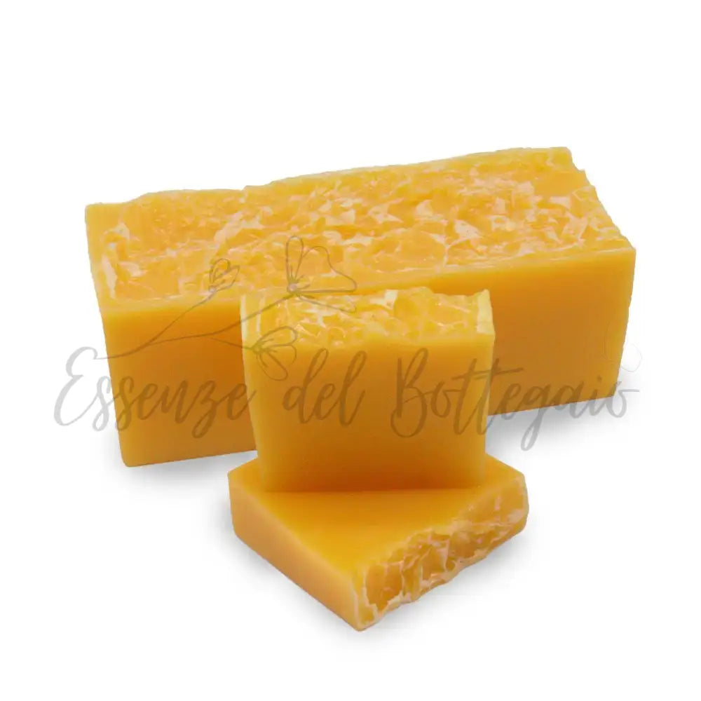 Fette di Sapone - Mandarino & Miele 100g - Handcrafted Wild Soap Loaves 1.3 Kg & Slices 100-140g