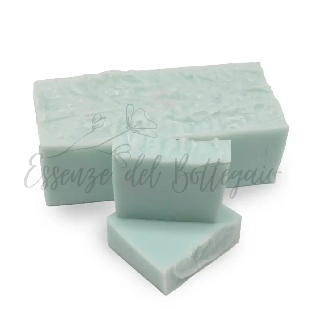 Fette di Sapone - Tè al Mirtillo 100g - Handcrafted Wild Soap Loaves 1.3 Kg & Slices 100-140g
