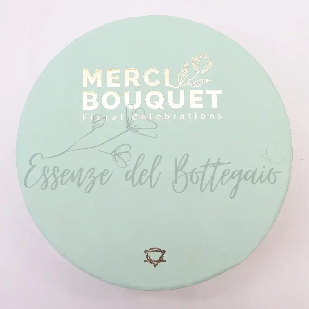 Fiori di Sapone Bianco & Avorio - Nozze - Conf. Rotonda - Soap Flowers Gift Boxes