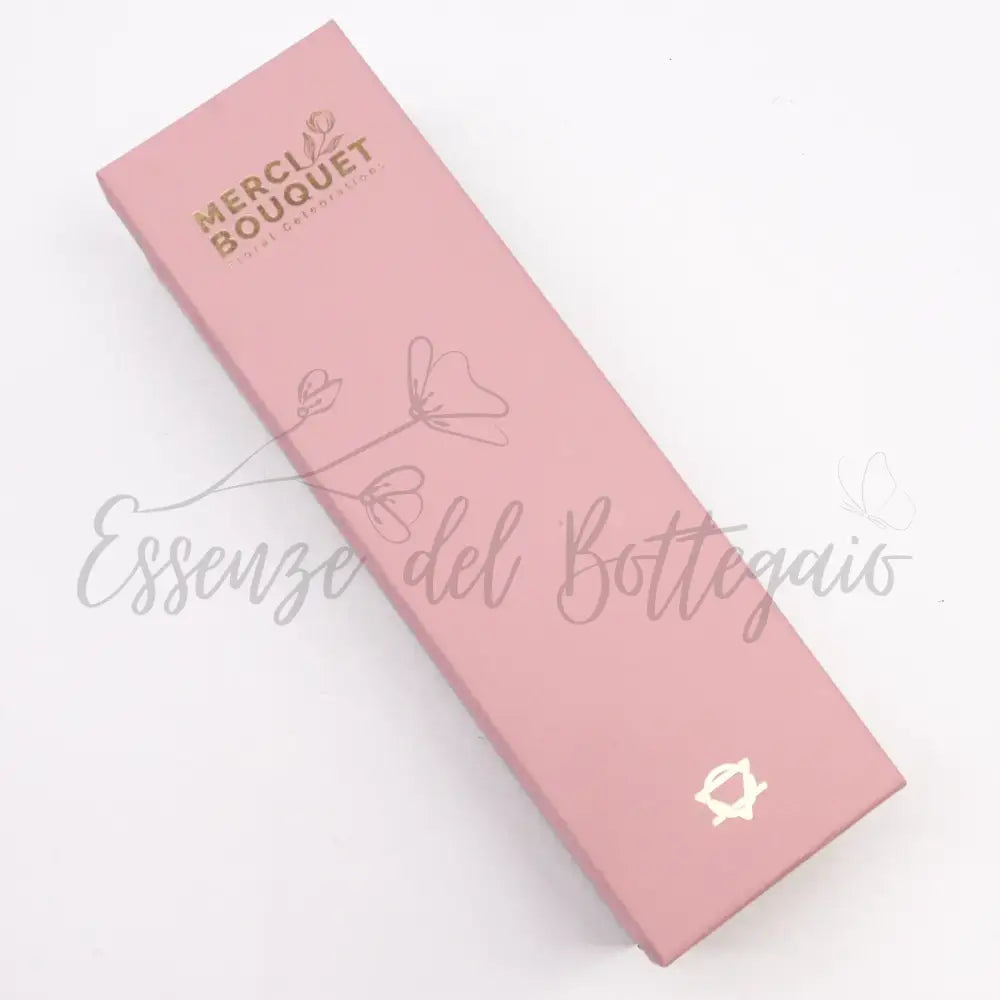 Fiori di Sapone Rosa - Nascita - Conf. Lunga - Soap Flowers Gift Boxes