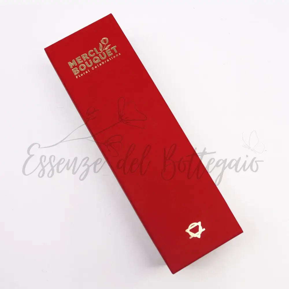 Fiori di Sapone Rose Rosse - Conf. Lunga - Soap Flowers Gift Boxes