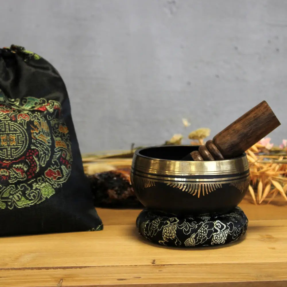 Flower Of Life Sing Bowl Set - Tibetan Singing Bowl Sets