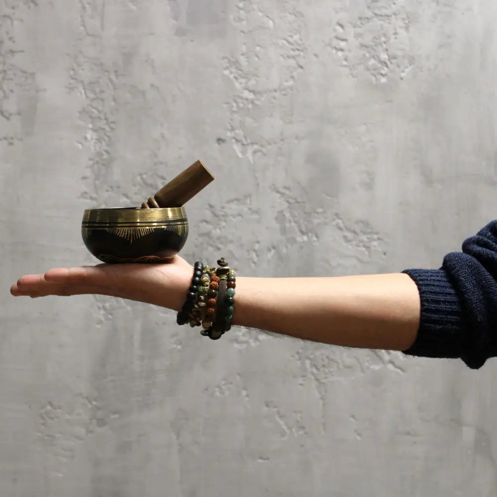 Flower Of Life Sing Bowl Set - Tibetan Singing Bowl Sets