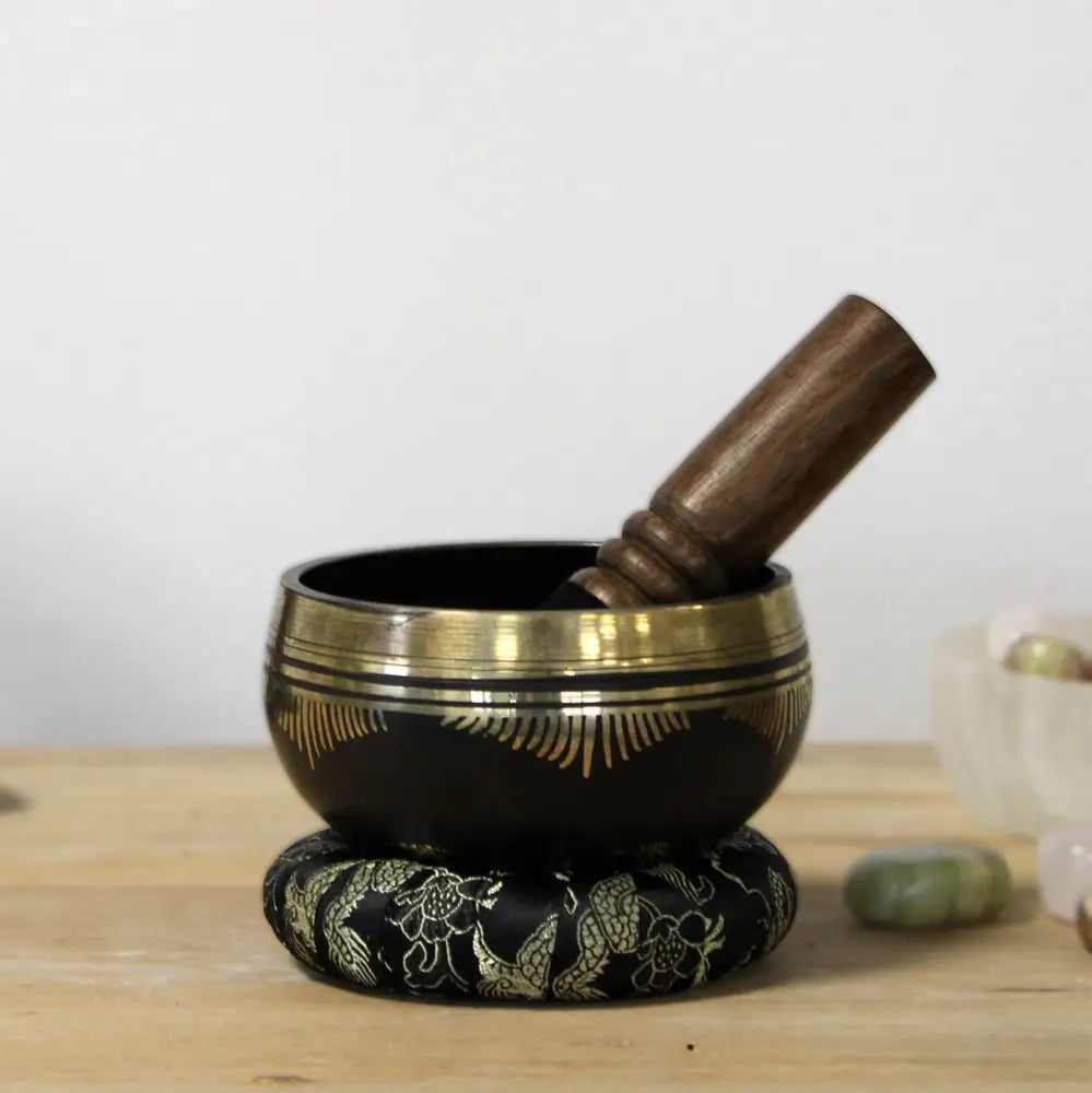 Flower Of Life Sing Bowl Set - Tibetan Singing Bowl Sets