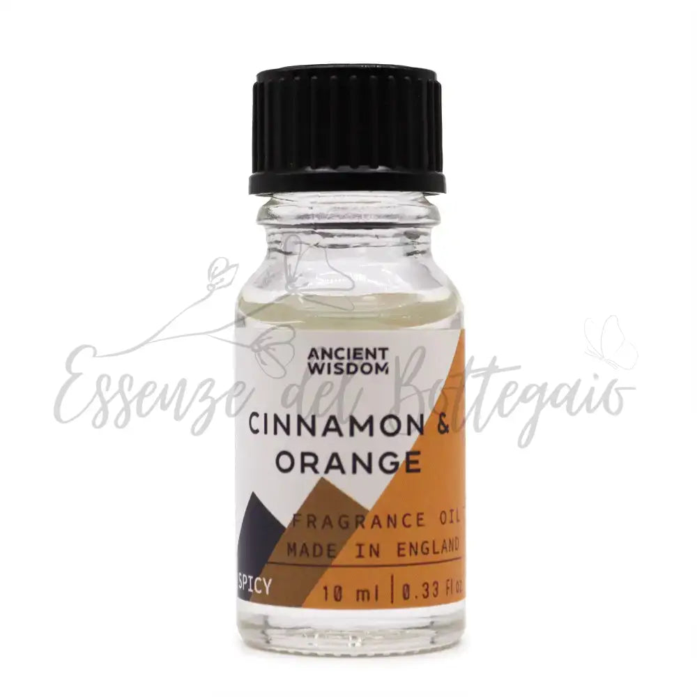 Fragranza 10ml - Cannella e Arancio - Ancient Wisdom Fragrance Oils