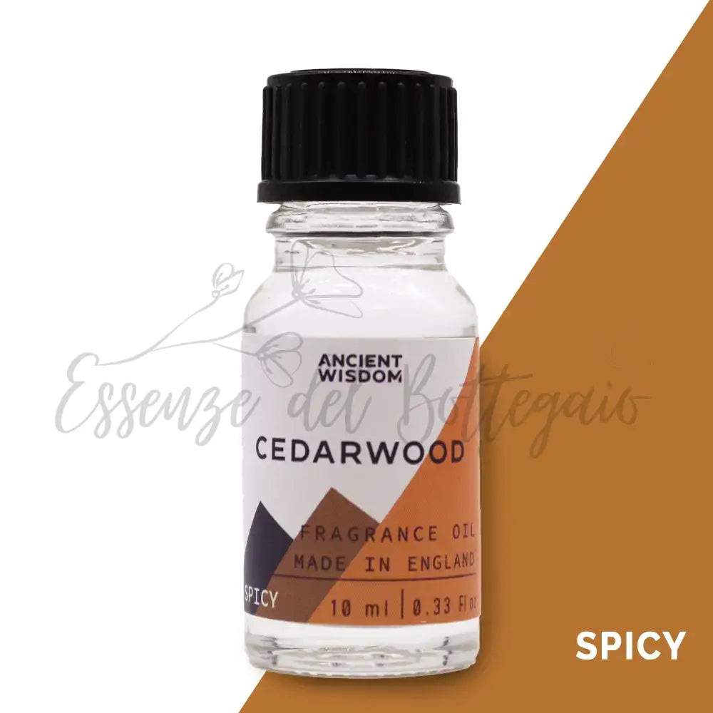 Fragranza 10ml - Cedro - Ancient Wisdom Fragrance Oils