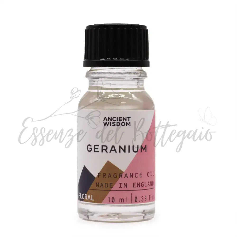Fragranza 10ml - Geranio (Geranium) - Ancient Wisdom Fragrance Oils