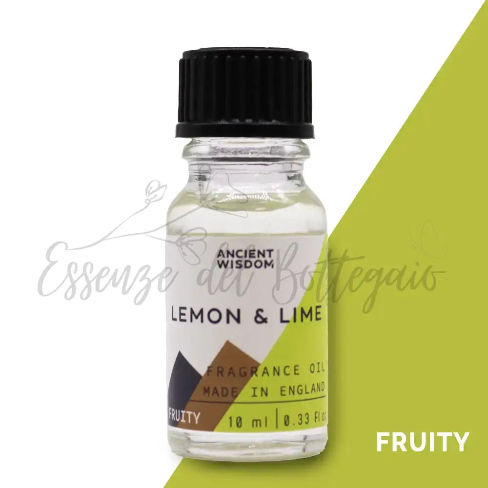 Fragranza 10ml - Limone e Lime - Ancient Wisdom Fragrance Oils