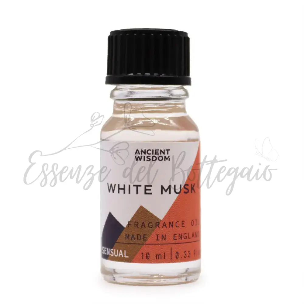 Fragranza 10ml - Muschio Bianco - Ancient Wisdom Fragrance Oils