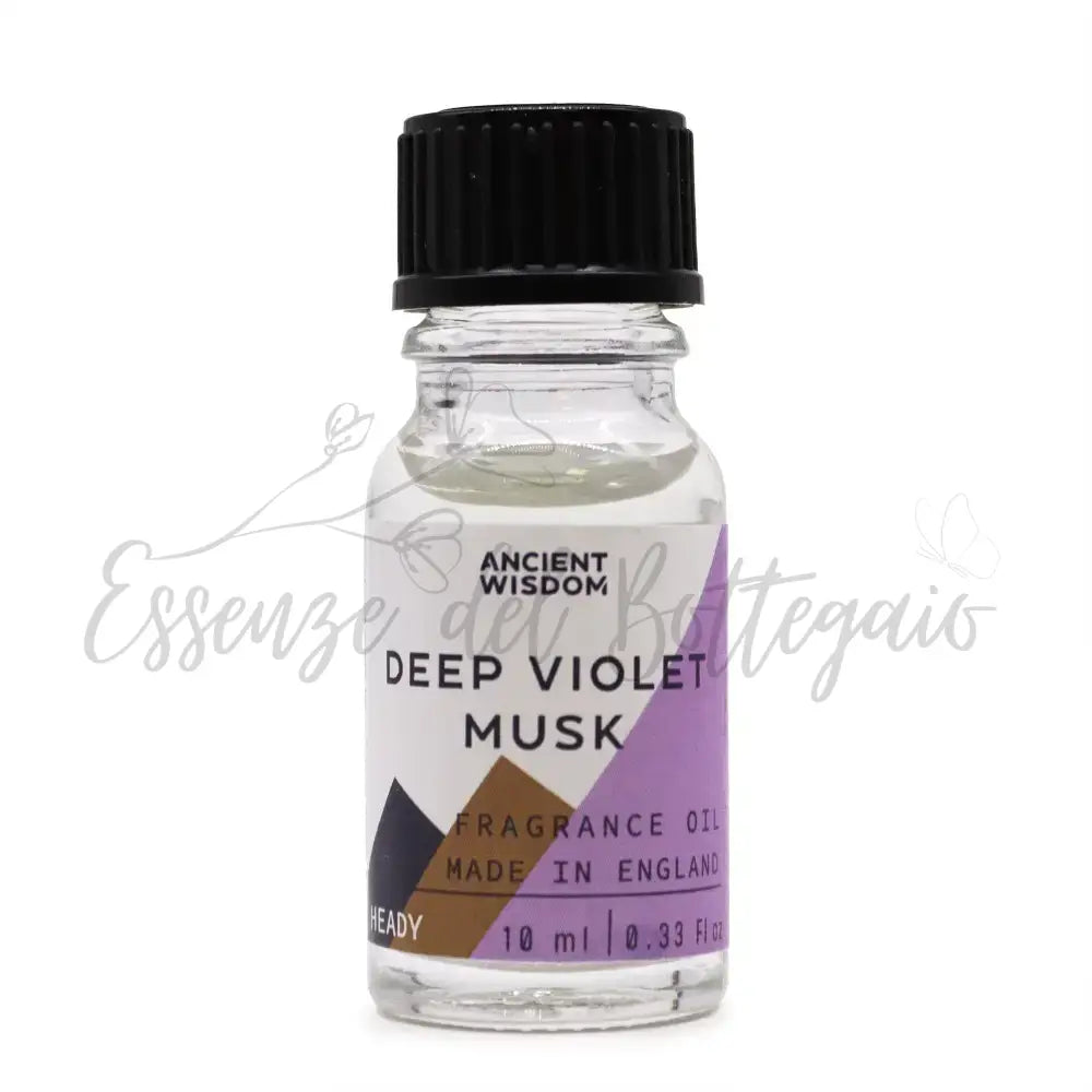 Fragranza 10ml - Muschio Violetto - Ancient Wisdom Fragrance Oils