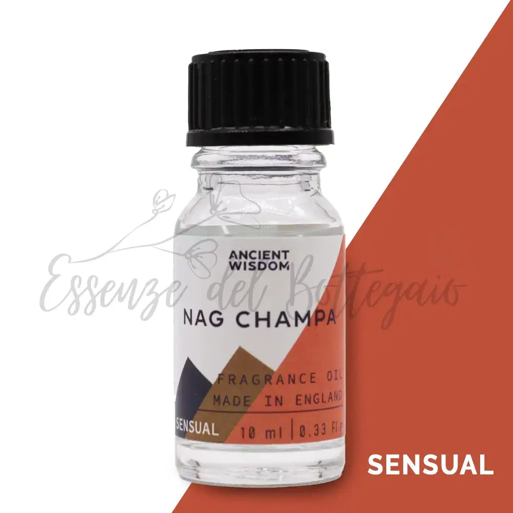 Fragranza 10ml - Nag Champa - Ancient Wisdom Fragrance Oils