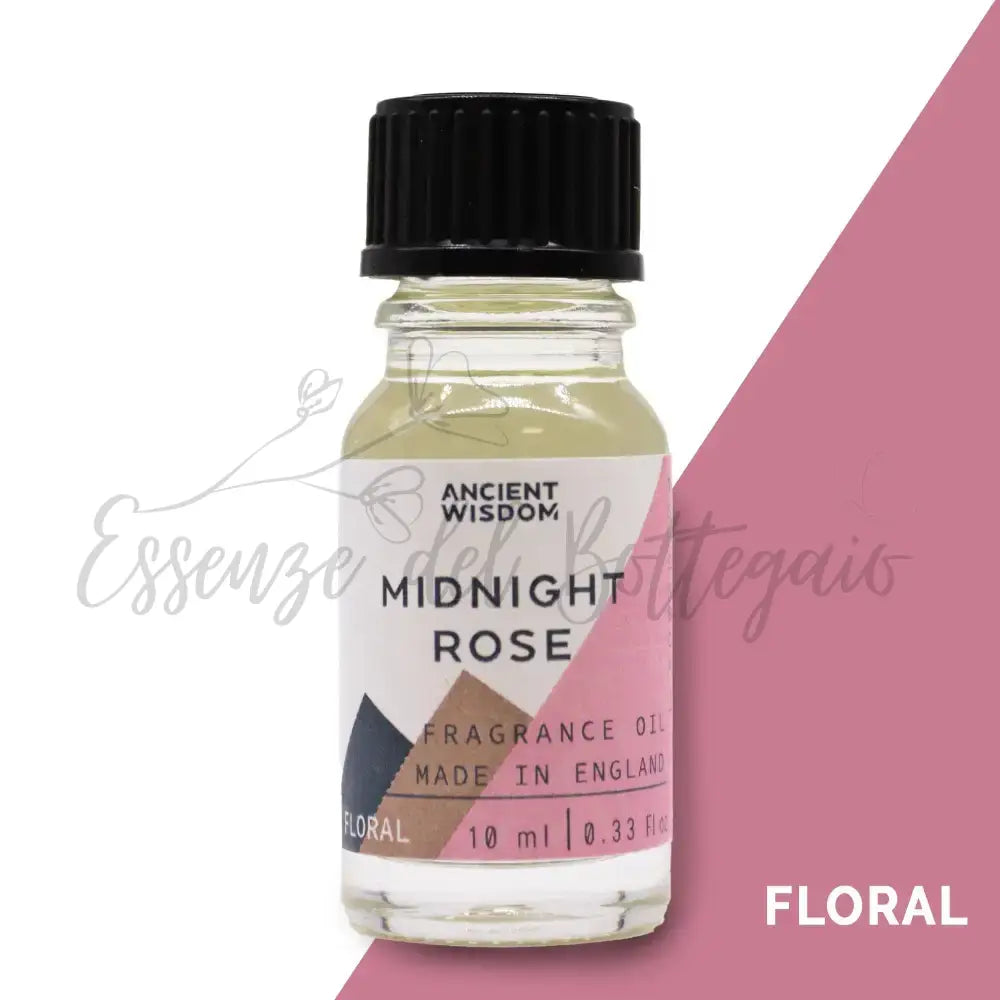 Fragranza 10ml - Rosa di Mezzanotte - Ancient Wisdom Fragrance Oils