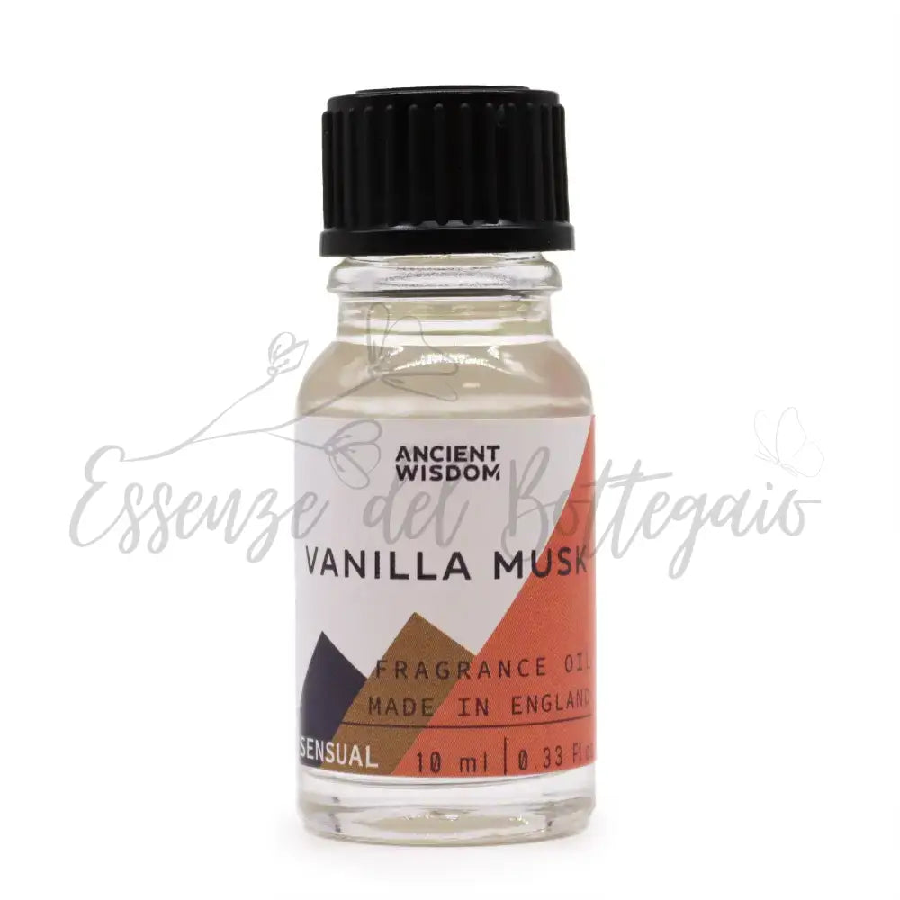 Fragranza 10ml - Vaniglia Muschiata - Ancient Wisdom Fragrance Oils