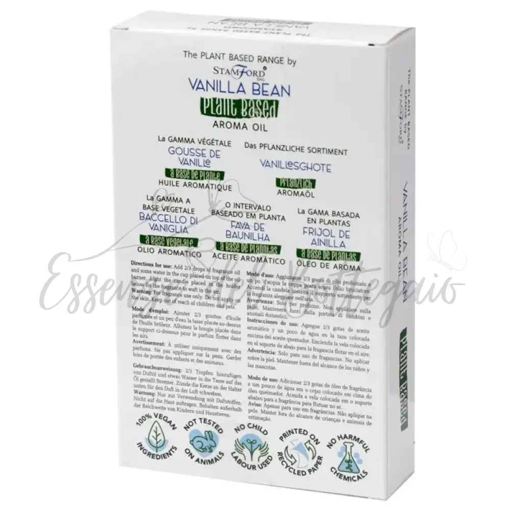 Fragranze a Base Vegetale - Bacca di Vaniglia - Plant Based Aroma Oil