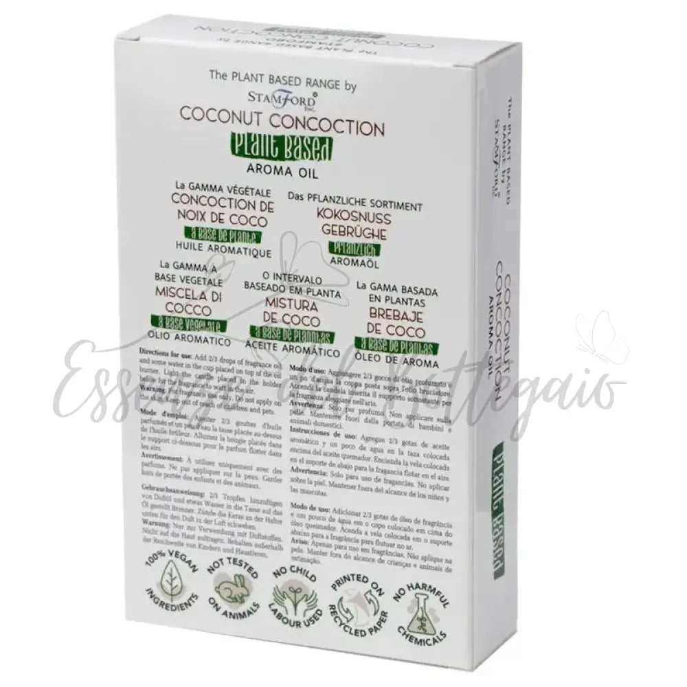 Fragranze a Base Vegetale - Cocco - Plant Based Aroma Oil