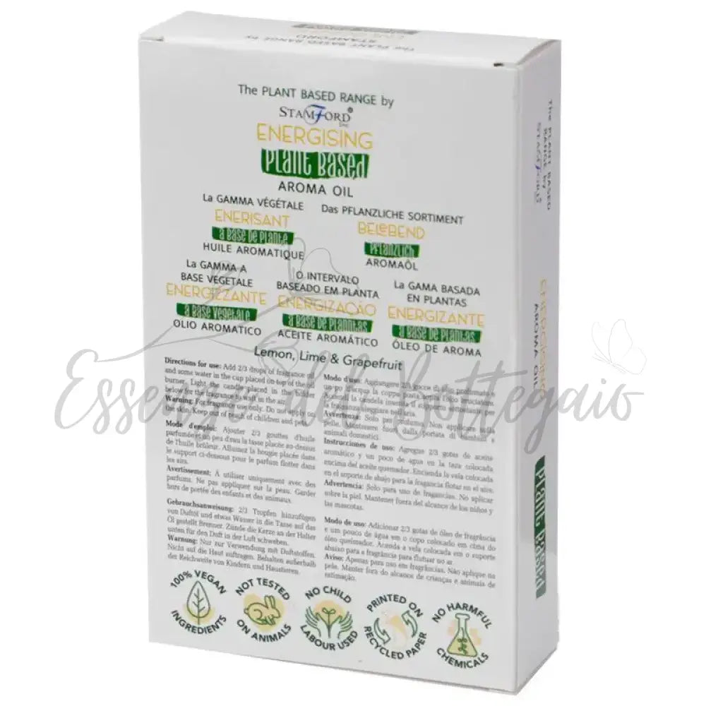 Fragranze a Base Vegetale - Energizzante - Plant Based Aroma Oil