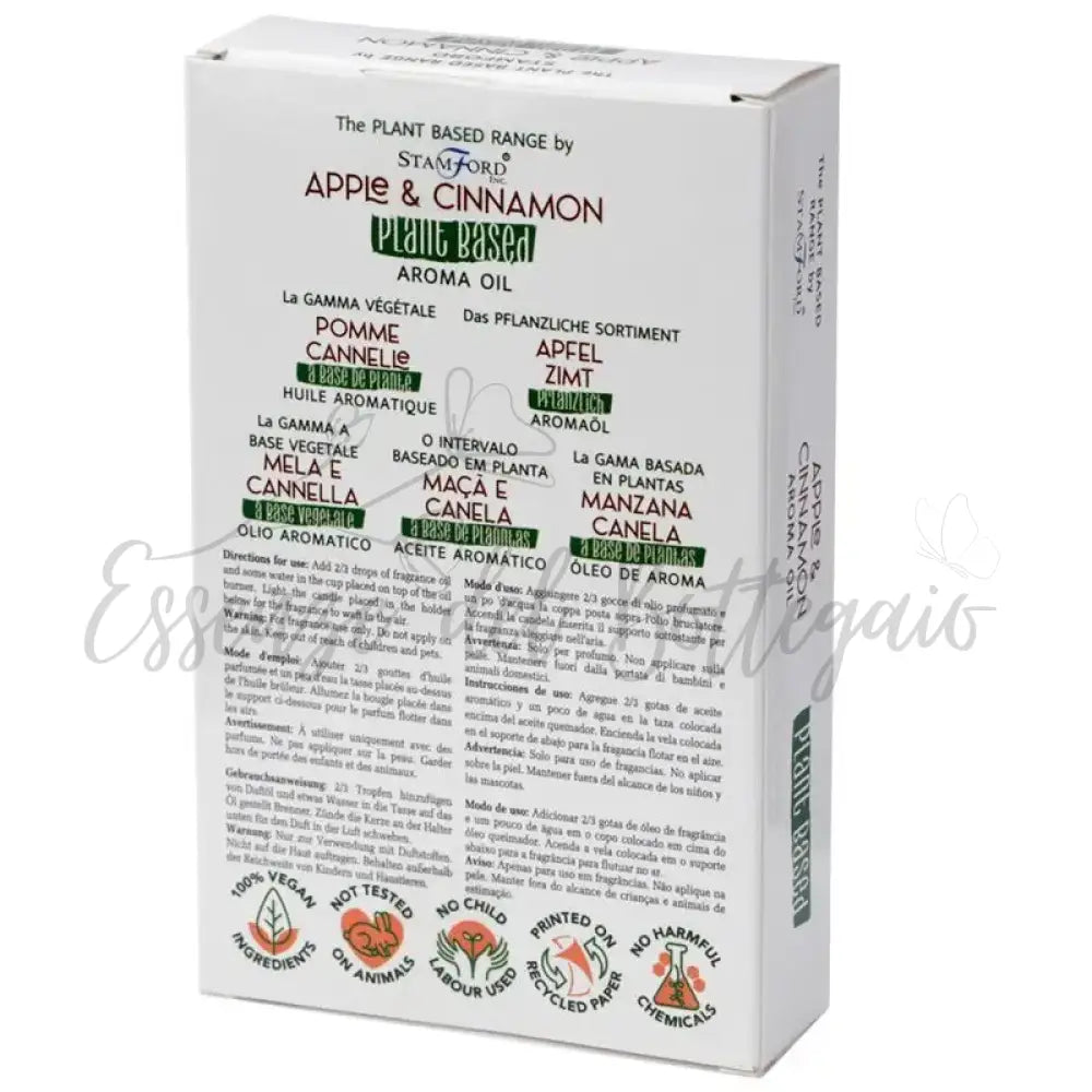 Fragranze a Base Vegetale - Mela & Cannella - Plant Based Aroma Oil