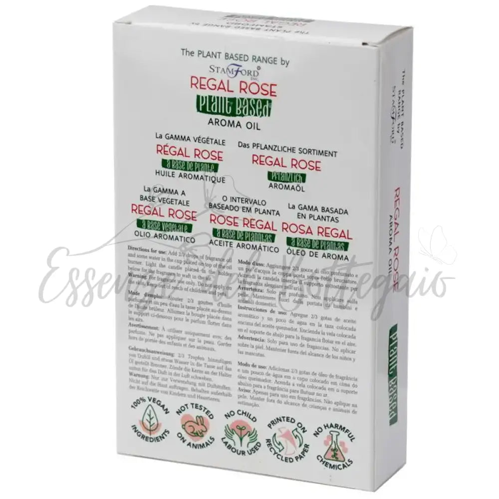 Fragranze a Base Vegetale - Rosa - Plant Based Aroma Oil