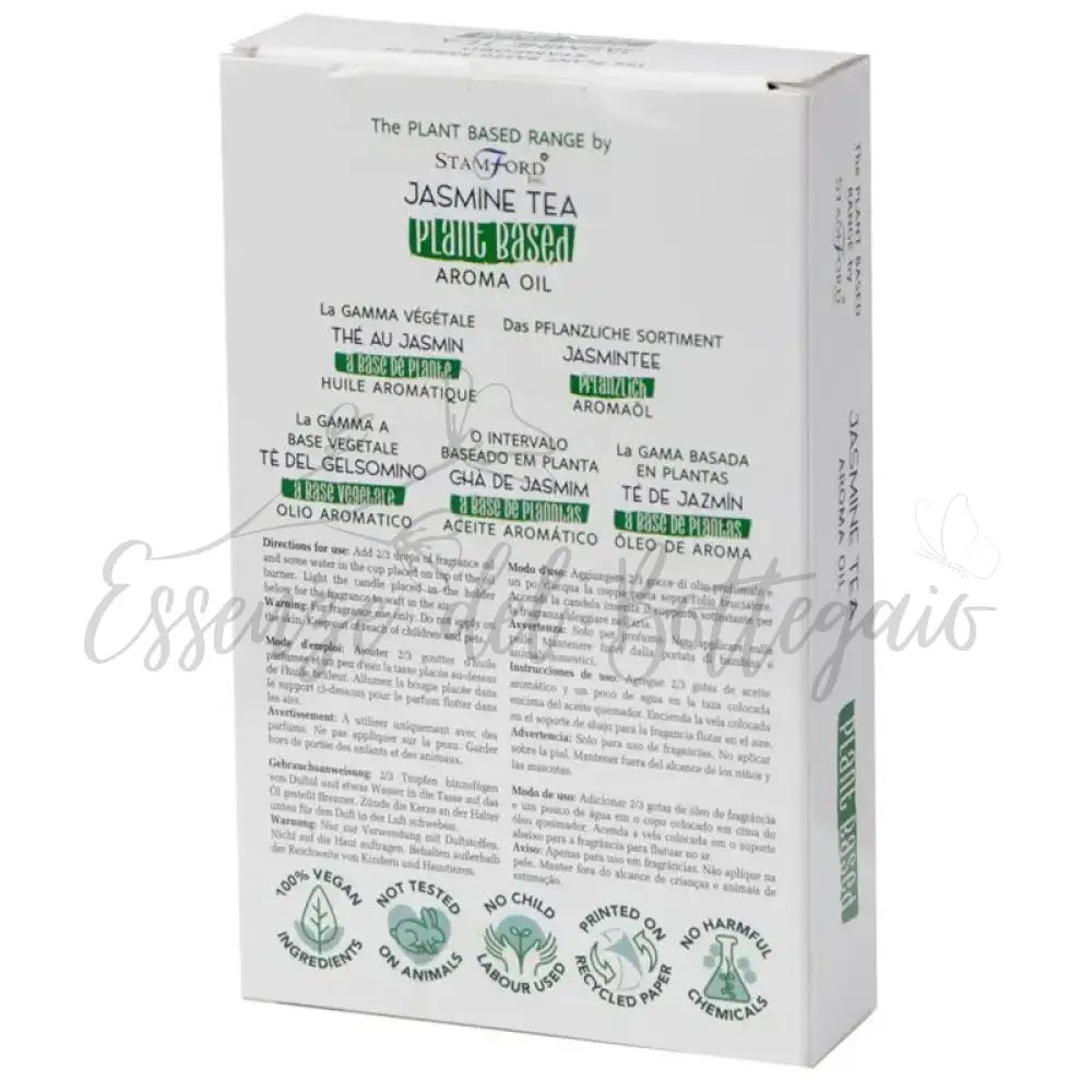 Fragranze a Base Vegetale - Tè al Gelsomino - Plant Based Aroma Oil