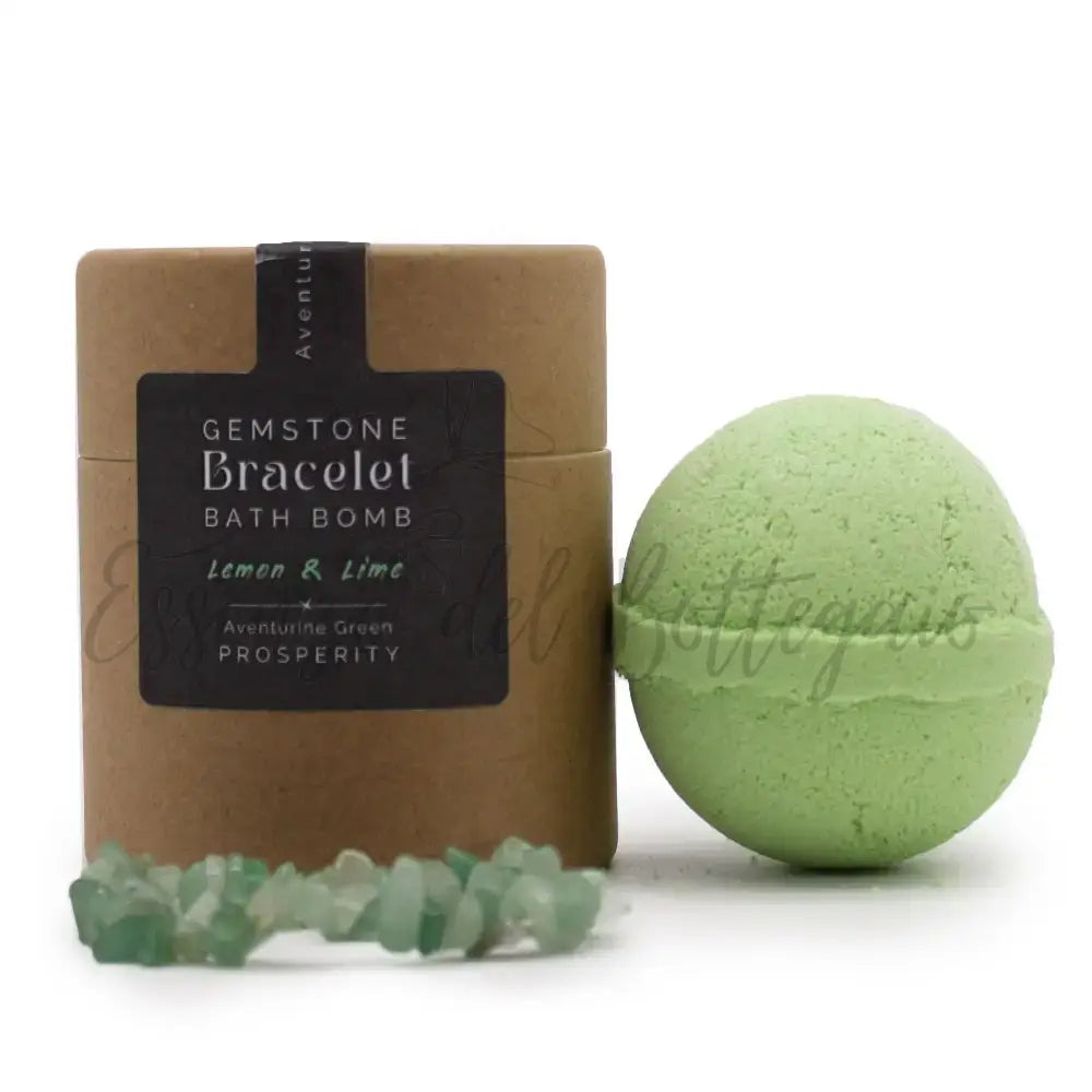 Frizzanti da Bagno con Braccialetti - Avventurina - Gemstone Bracelet Bath Bomb