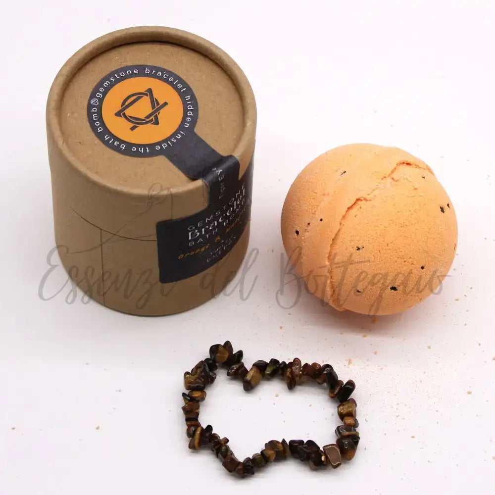 Frizzanti da Bagno con Braccialetti - Occhio di Tigre - Gemstone Bracelet Bath Bomb