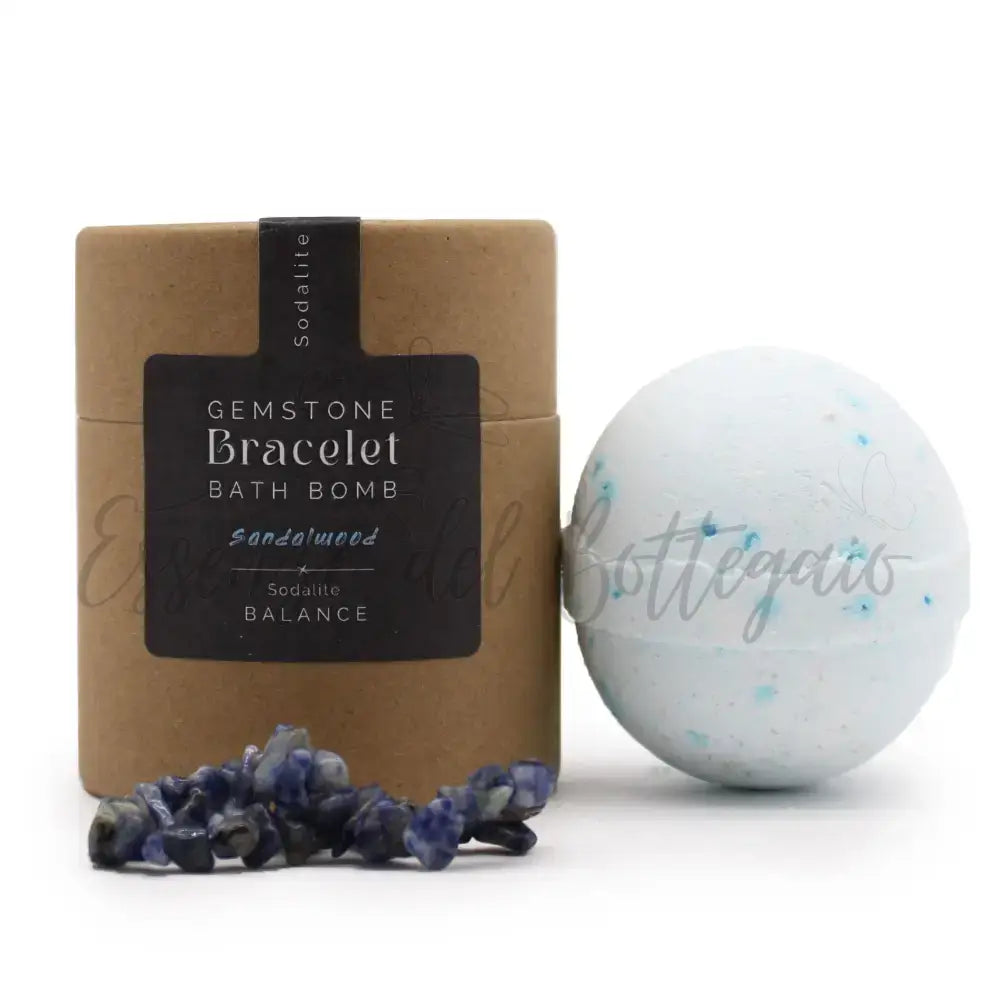 Frizzanti da Bagno con Braccialetti - Sodalite - Gemstone Bracelet Bath Bomb