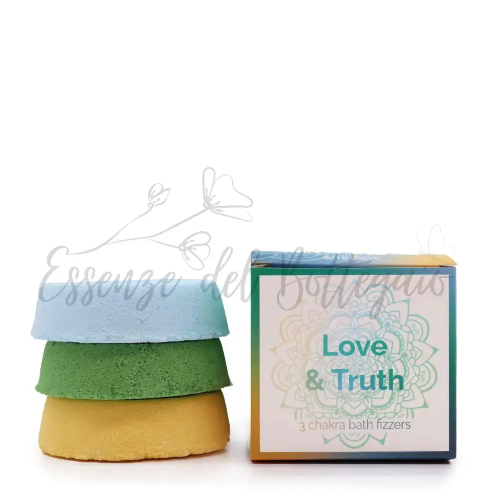 Frizzanti da Bagno Chakra - Amore & Verità - Chakra Bath Fizzers Sets