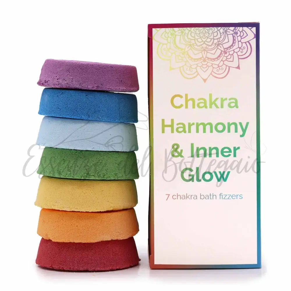 Frizzanti da Bagno Chakra - Armonia & Bellezza Interiore - Chakra Bath Fizzers Sets