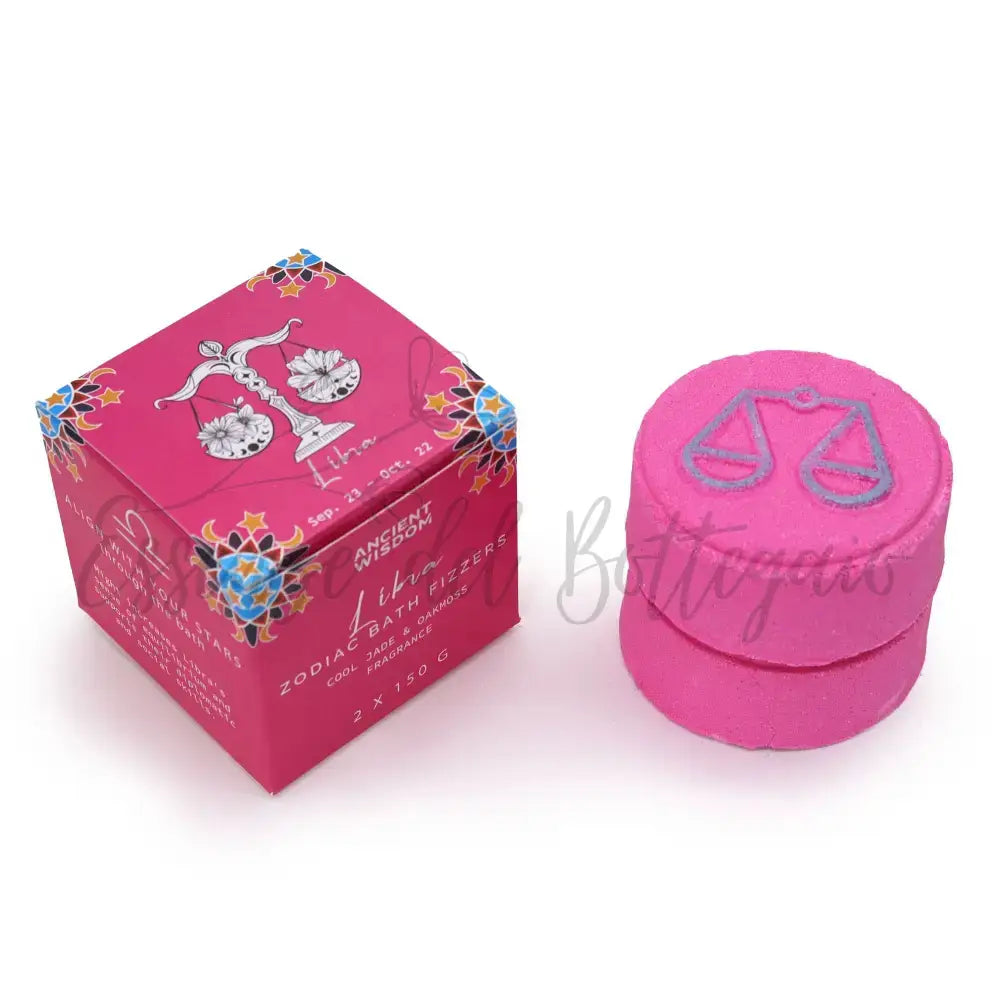 Frizzanti da Bagno Zodiaco con Oroscopo - Bilancia - Zodiac Bath Fizzers with Horoscope