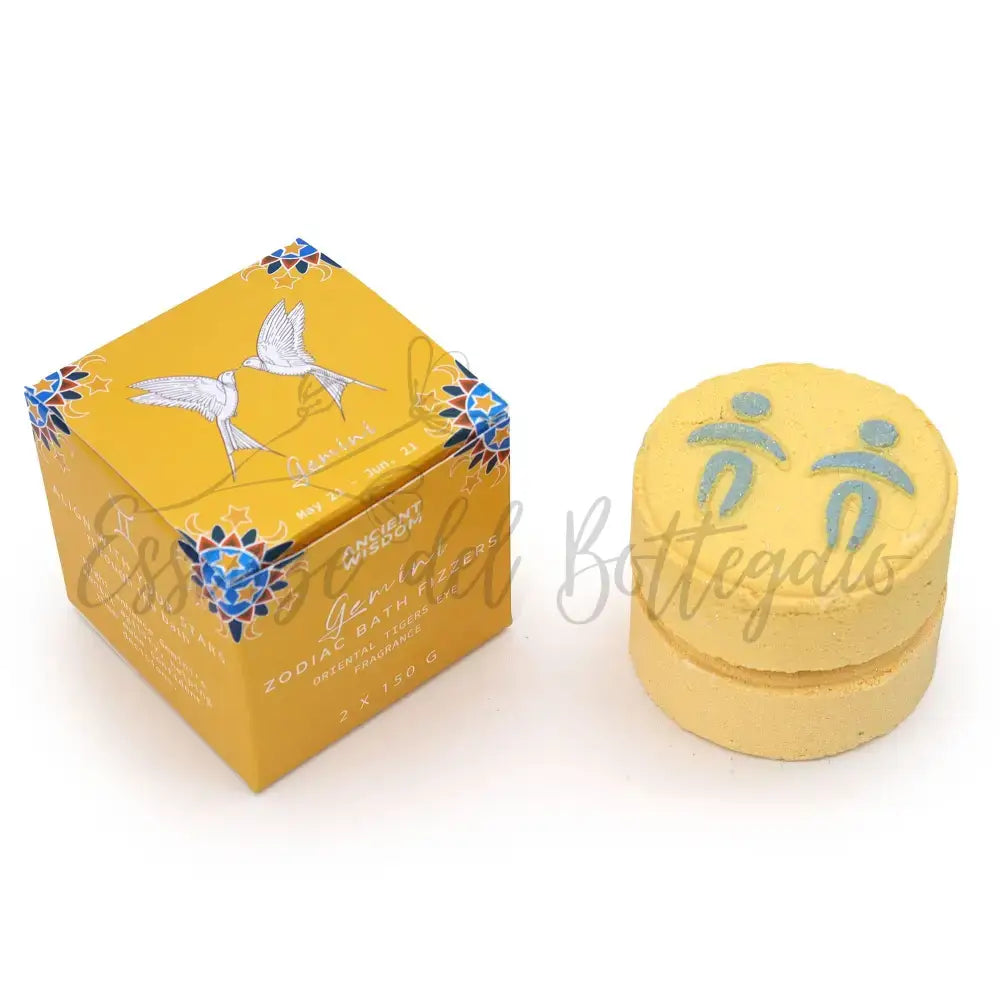 Frizzanti da Bagno Zodiaco con Oroscopo - Gemelli - Zodiac Bath Fizzers with Horoscope