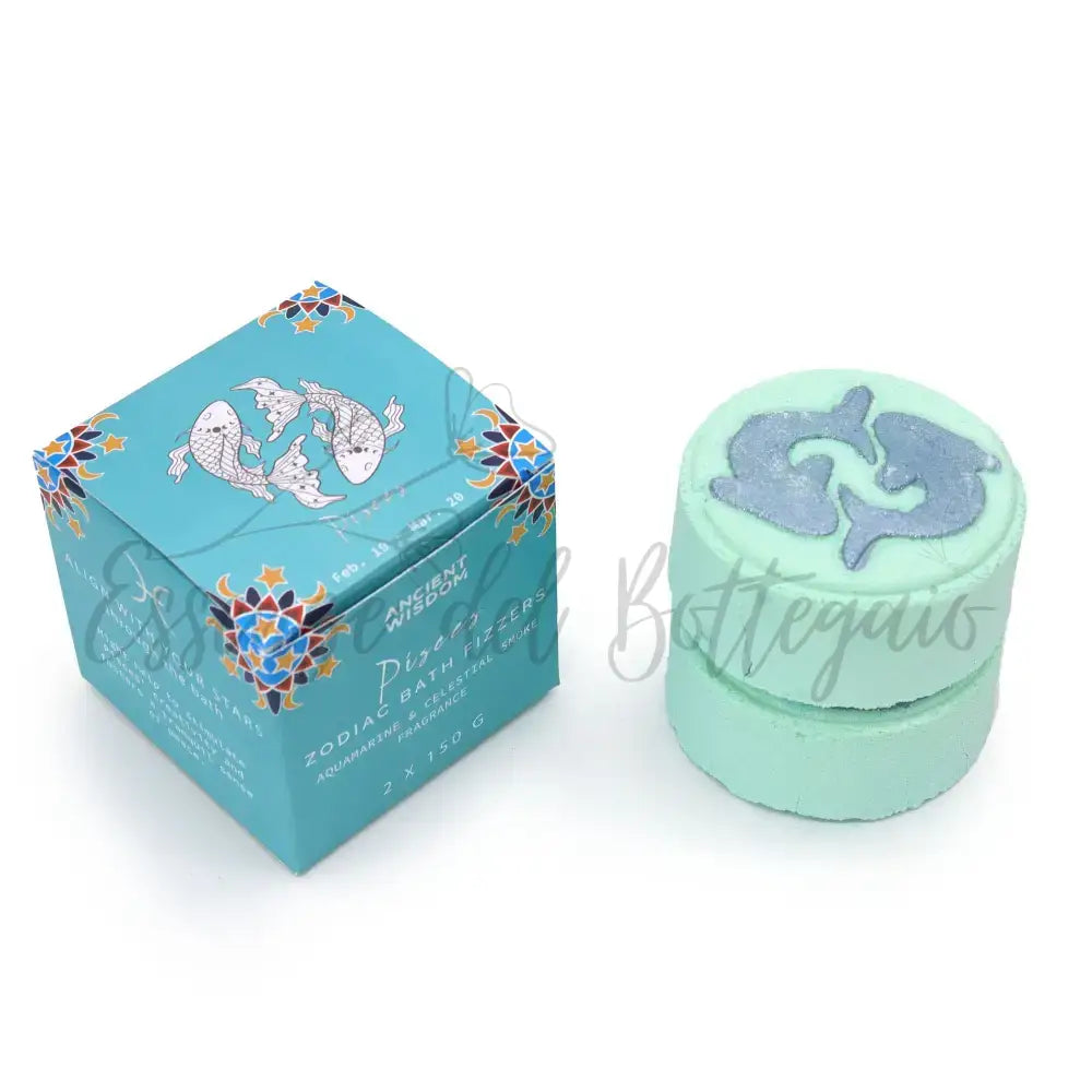 Frizzanti da Bagno Zodiaco con Oroscopo - Pesci - Zodiac Bath Fizzers with Horoscope