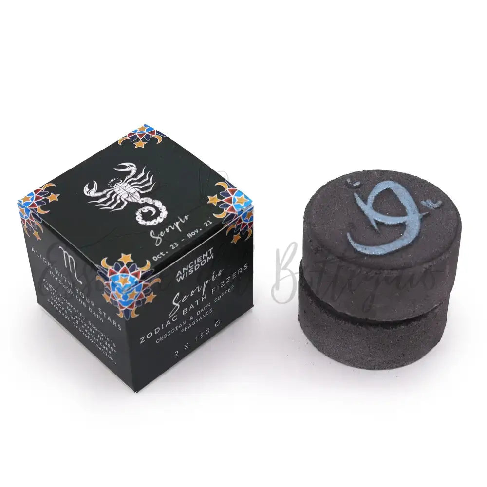 Frizzanti da Bagno Zodiaco con Oroscopo - Scorpione - Zodiac Bath Fizzers with Horoscope