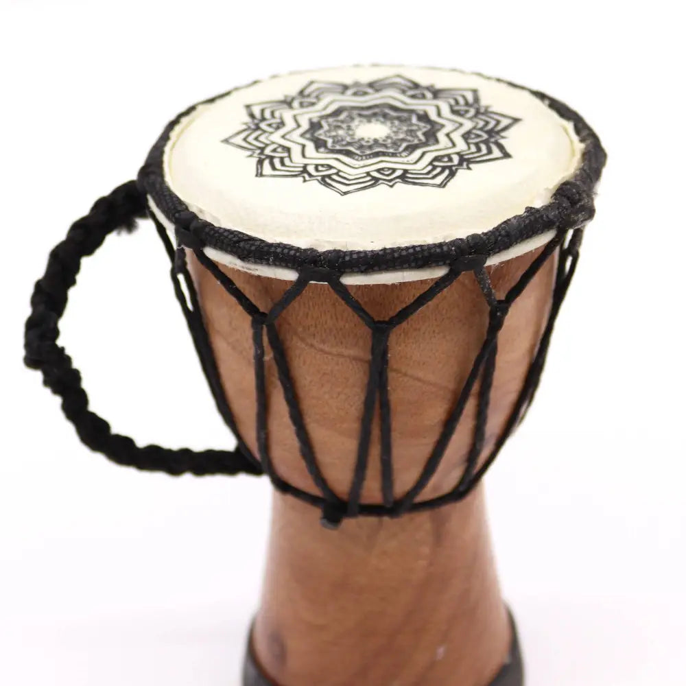 Handmade Wide Top Djembe Drum - 15cm - Djembe & Shamanic Drums