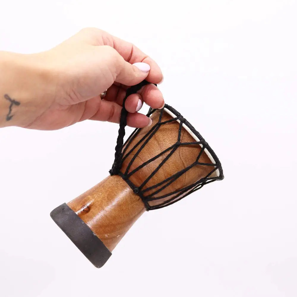 Handmade Wide Top Djembe Drum - 15cm - Djembe & Shamanic Drums