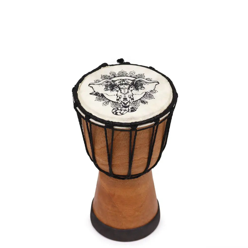 Handmade Wide Top Djembe Drum - 20cm - Djembe & Shamanic Drums