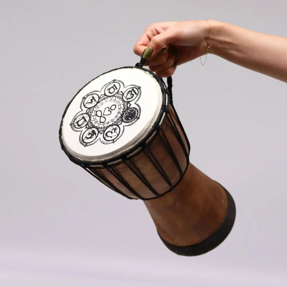 Handmade Wide Top Djembe Drum - 30cm - Djembe & Shamanic Drums