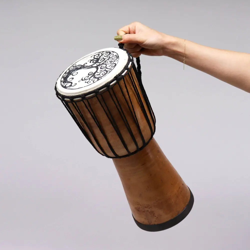 Handmade Wide Top Djembe Drum - 40cm - Djembe & Shamanic Drums