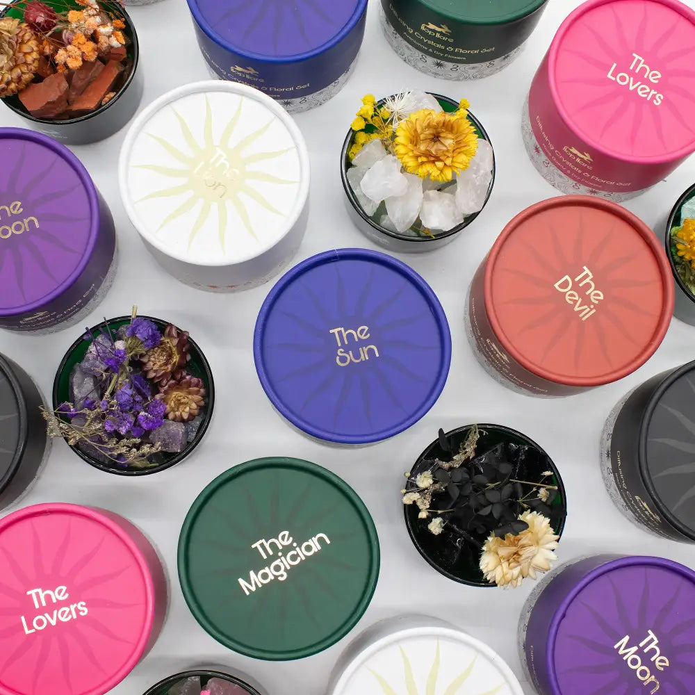 Set Hop Hare di Cristalli Diffusori e Fiori – Il Diavolo - Hop Hare Diffusing Crystals & Floral Sets