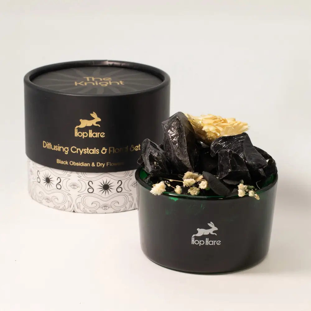 Set Hop Hare di Cristalli Diffusori e Fiori – Il Cavaliere - Hop Hare Diffusing Crystals & Floral Sets
