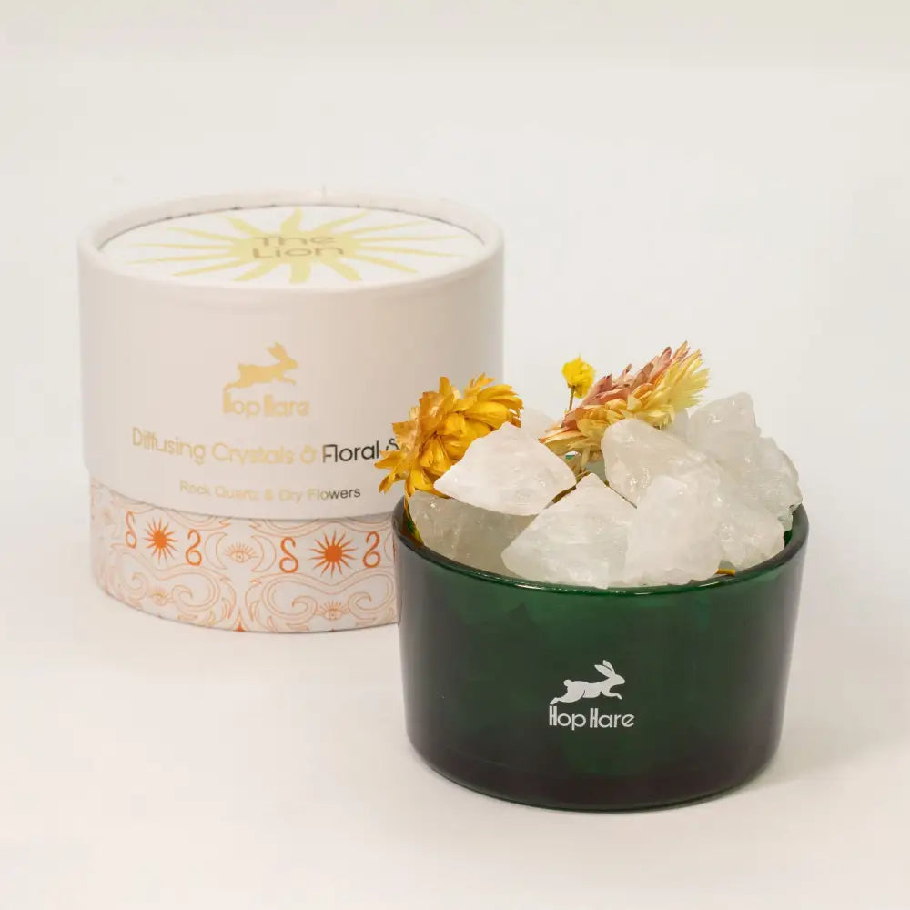 Set Hop Hare di Cristalli Diffusori e Fiori – Il Leone - Hop Hare Diffusing Crystals & Floral Sets
