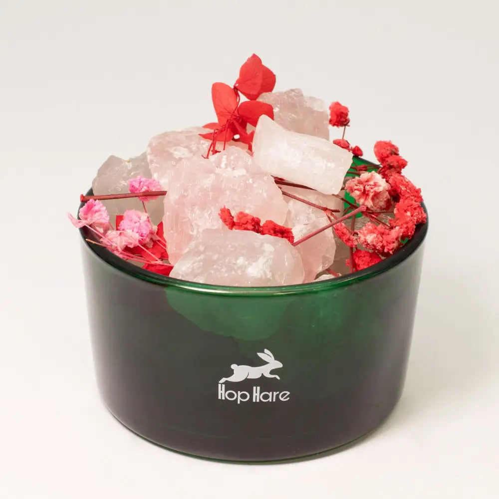 Set Hop Hare di Cristalli Diffusori e Fiori – Gli Innamorati - Hop Hare Diffusing Crystals & Floral Sets