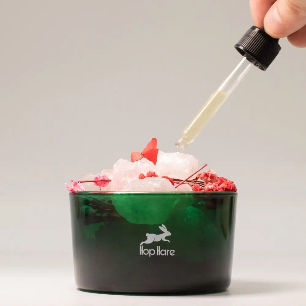 Set Hop Hare di Cristalli Diffusori e Fiori – Gli Innamorati - Hop Hare Diffusing Crystals & Floral Sets