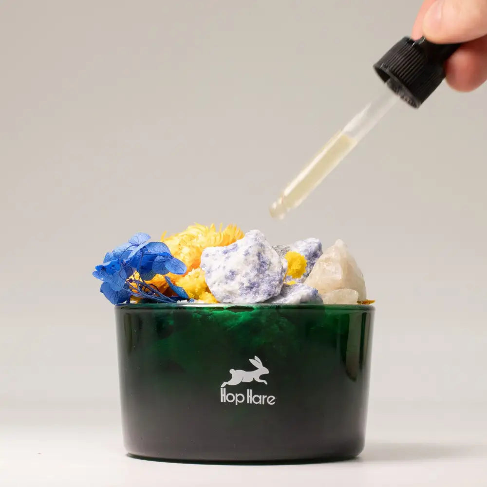 Set Hop Hare di Cristalli Diffusori e Fiori – Il Sole - Hop Hare Diffusing Crystals & Floral Sets