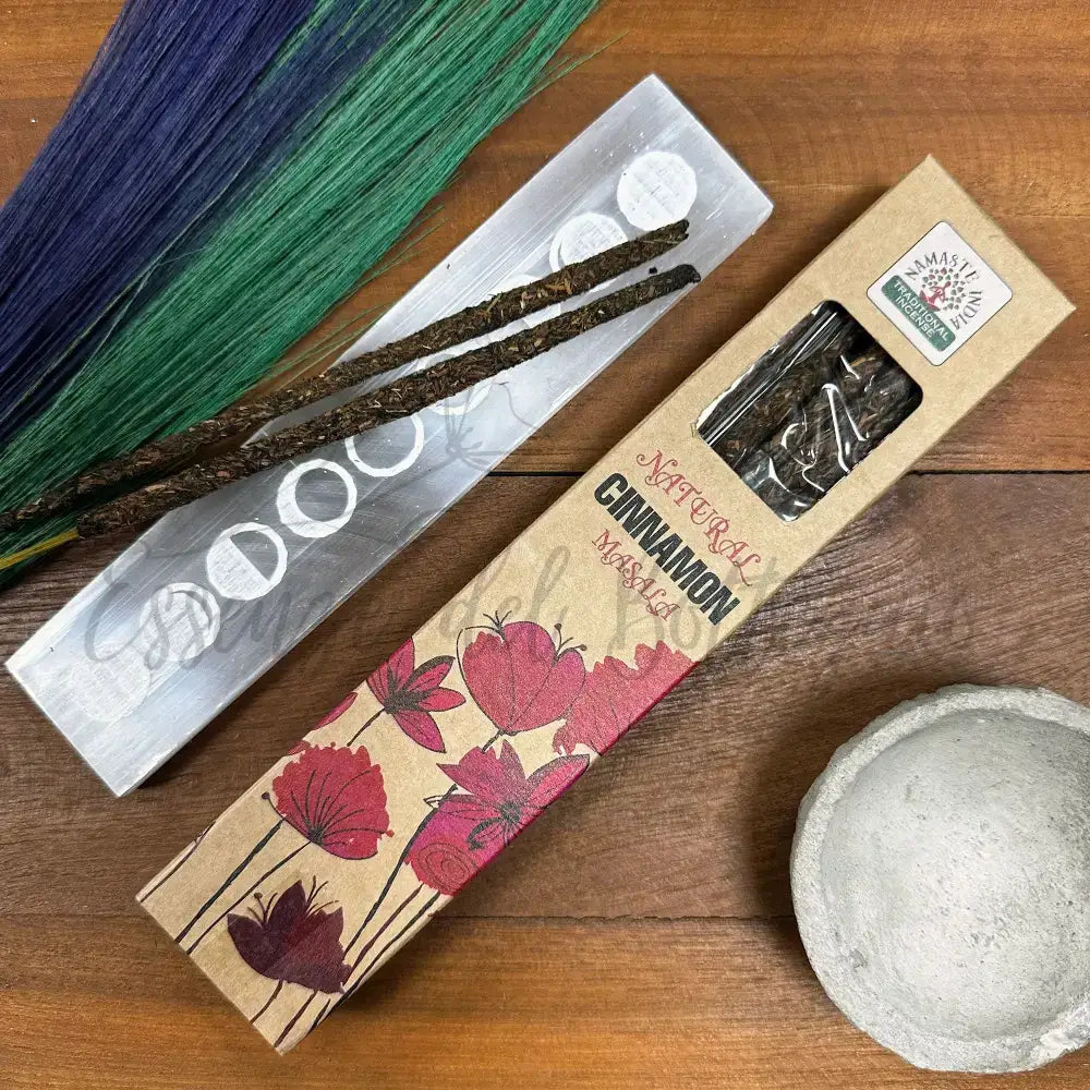 Incensi Botanici Naturali Masala - Cannella - Botanical Natural Masala Incense Sticks