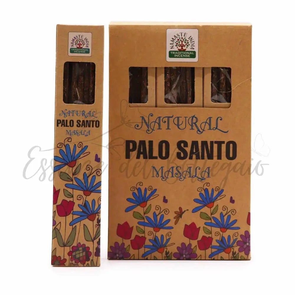 Incensi Botanici Naturali Masala - Palo Santo - Botanical Natural Masala Incense Sticks