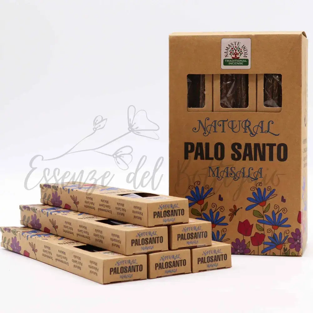 Incensi Botanici Naturali Masala - Palo Santo - Botanical Natural Masala Incense Sticks