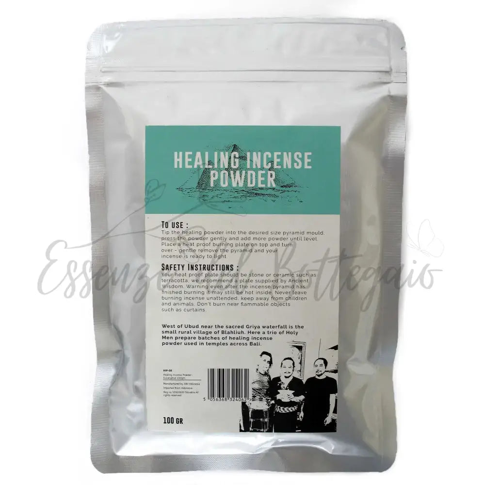 Incenso in Polvere Curativo - Eucalipto 100gr - Healing Incense Powder