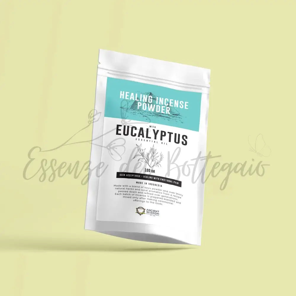 Incenso in Polvere Curativo - Eucalipto 100gr - Healing Incense Powder