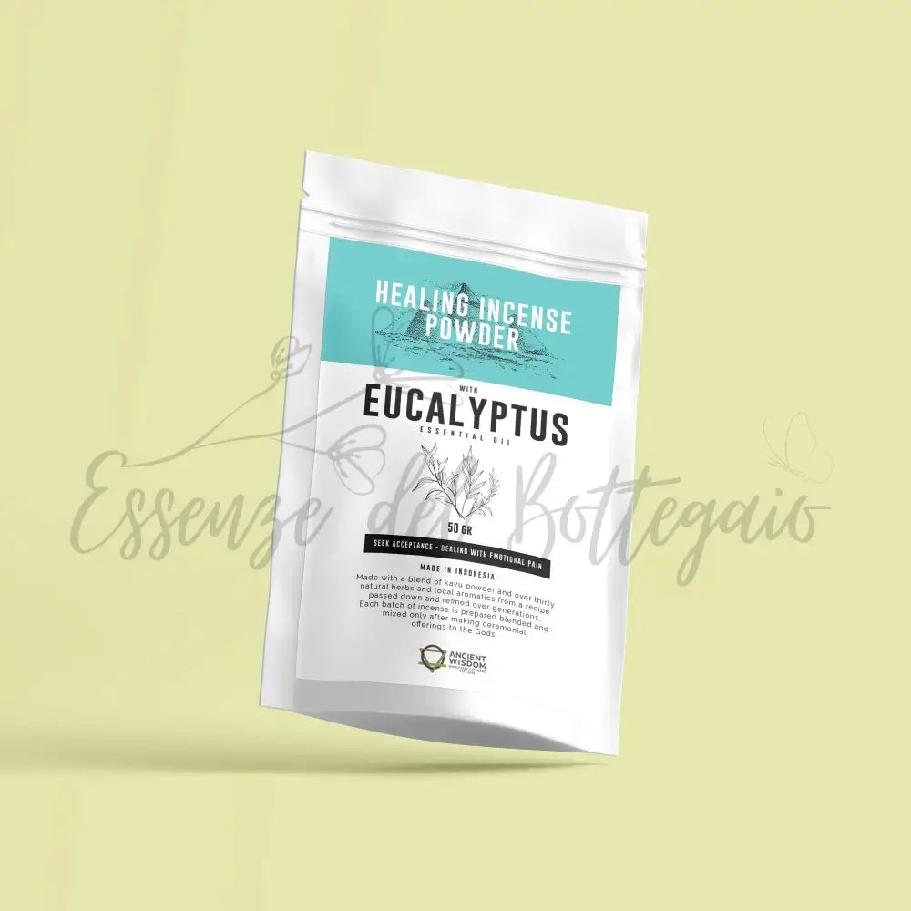 Incenso in Polvere Curativo - Eucalipto 50gr - Healing Incense Powder