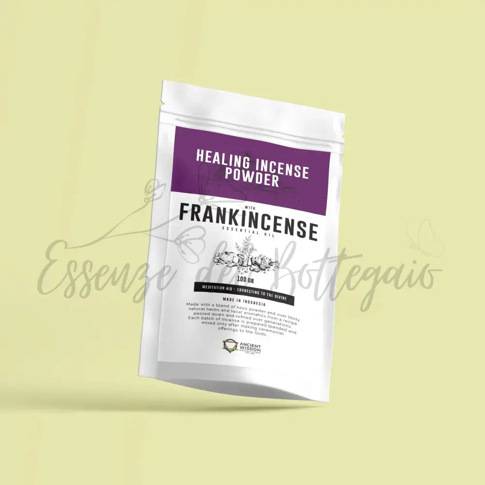 Incenso in Polvere Curativo - Frankincense 100 gr - Healing Incense Powder